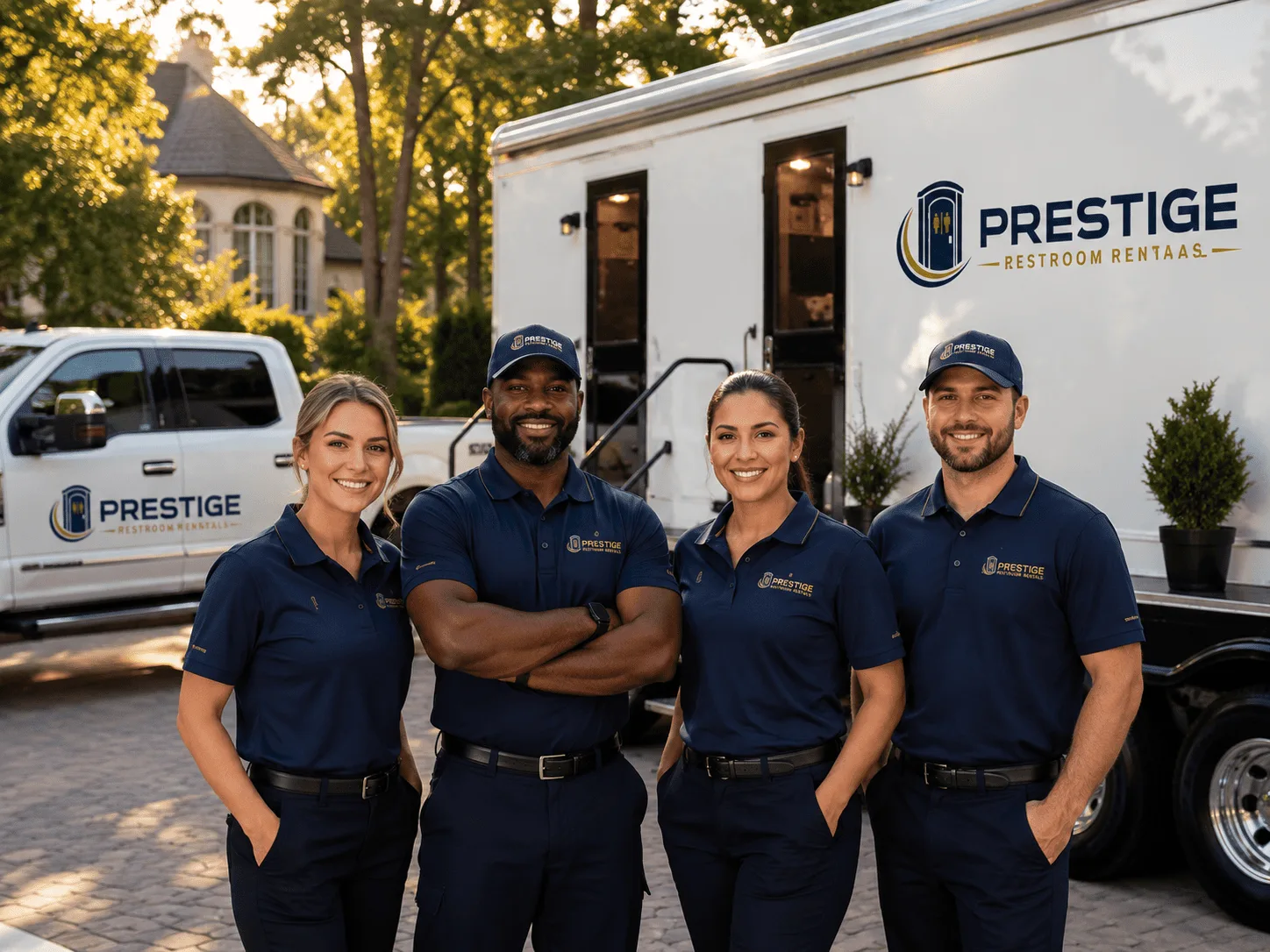 Trusted Luxury Portable Restrooms company in Elkfork, KY
